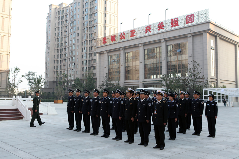 军事化纪律部队队列训练
