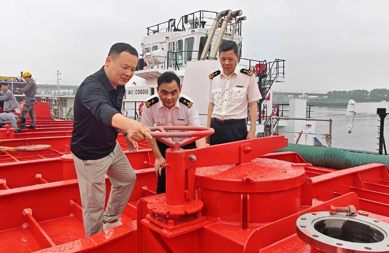 蚌埠海关对辖区船舶制造企业展开现场监管